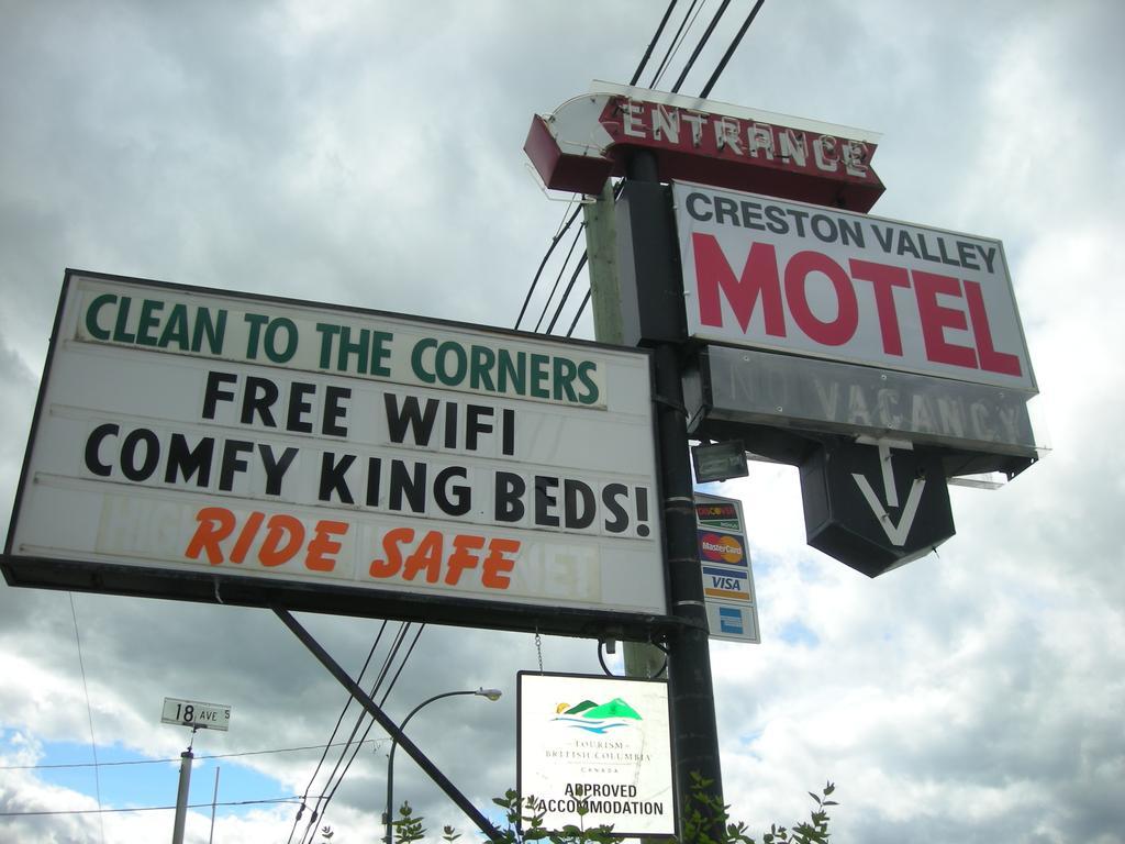 Creston Valley Motel Eksteriør billede